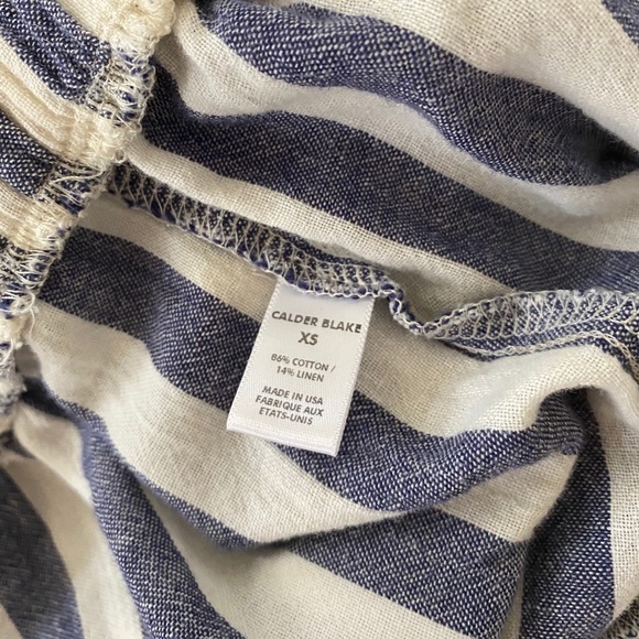 Calder Blake Kathe Wide Stripe Pant - Picture 3 of 5